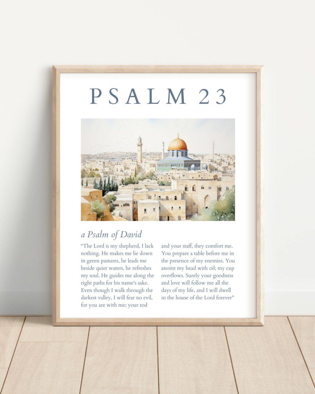 Psalm 23 Wall Art