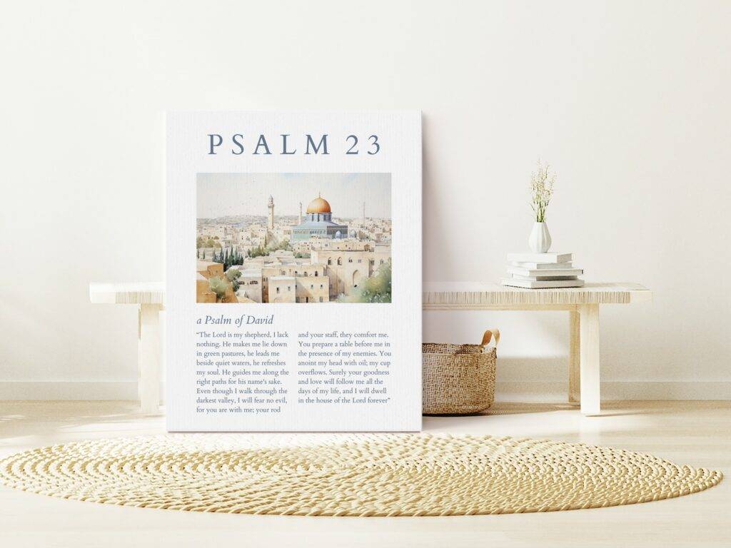 Psalm 23 Wall Art - Image 4