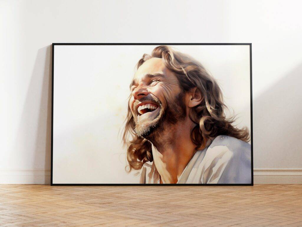 Jesus Christ Wall Art Portrait - Image 2