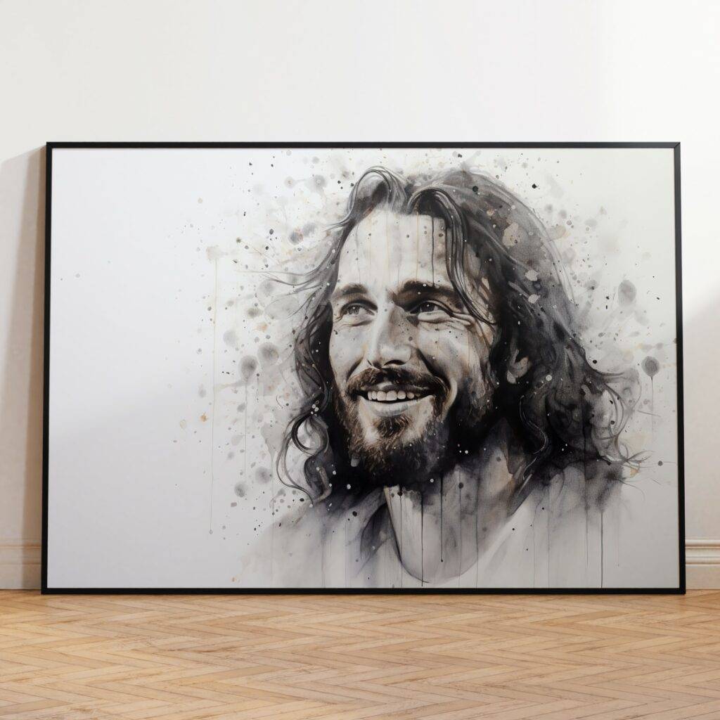 Jesus Christ Wall Art Portrait