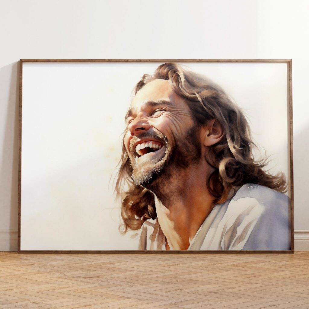 Jesus Christ Wall Art Portrait