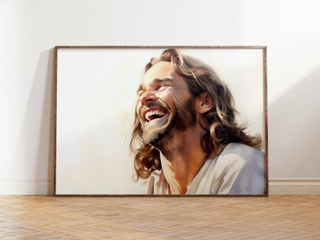 Jesus Christ Wall Art Portrait