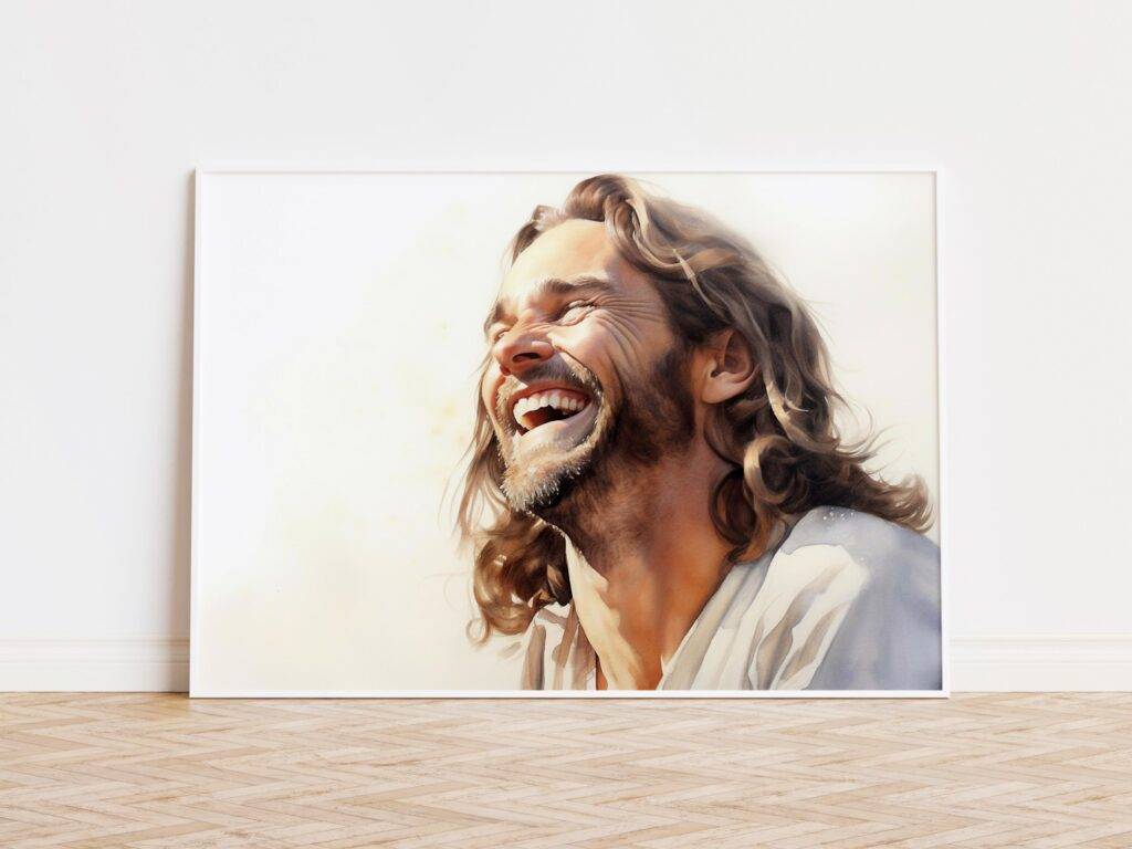 Jesus Christ Wall Art Portrait - Image 3
