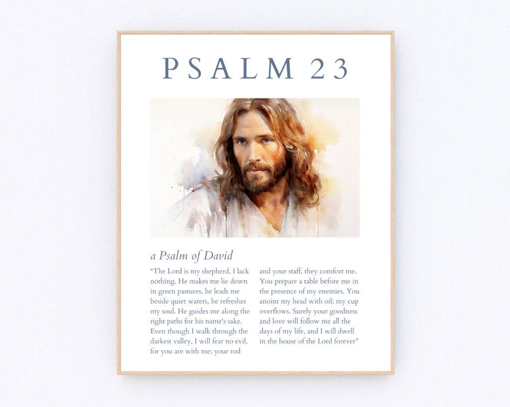 Psalm 23 Wall Art - Image 5