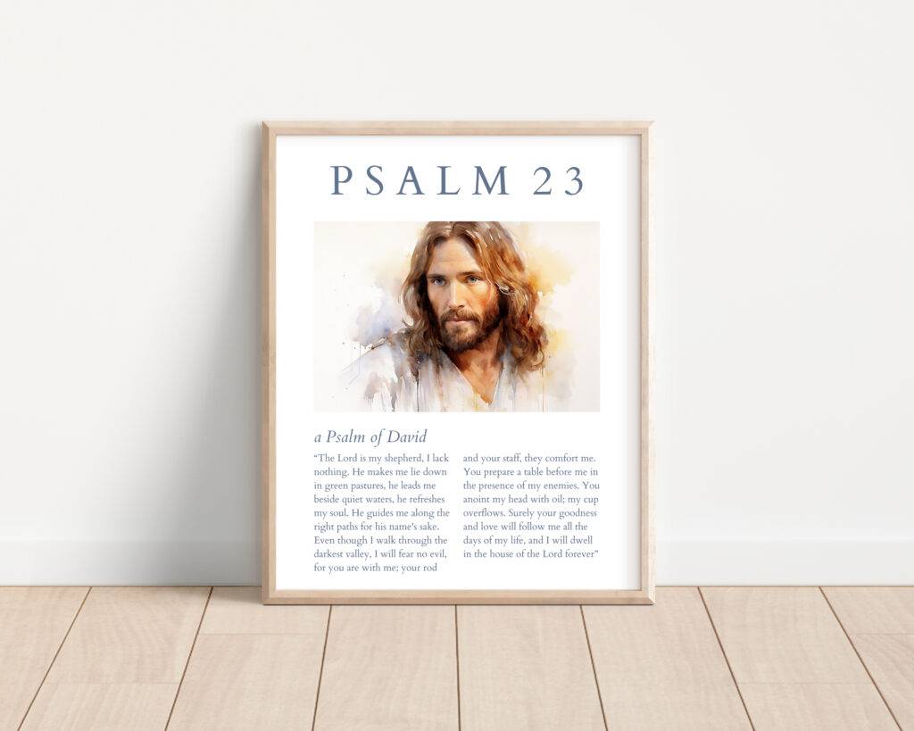 Psalm 23 Wall Art - Image 3