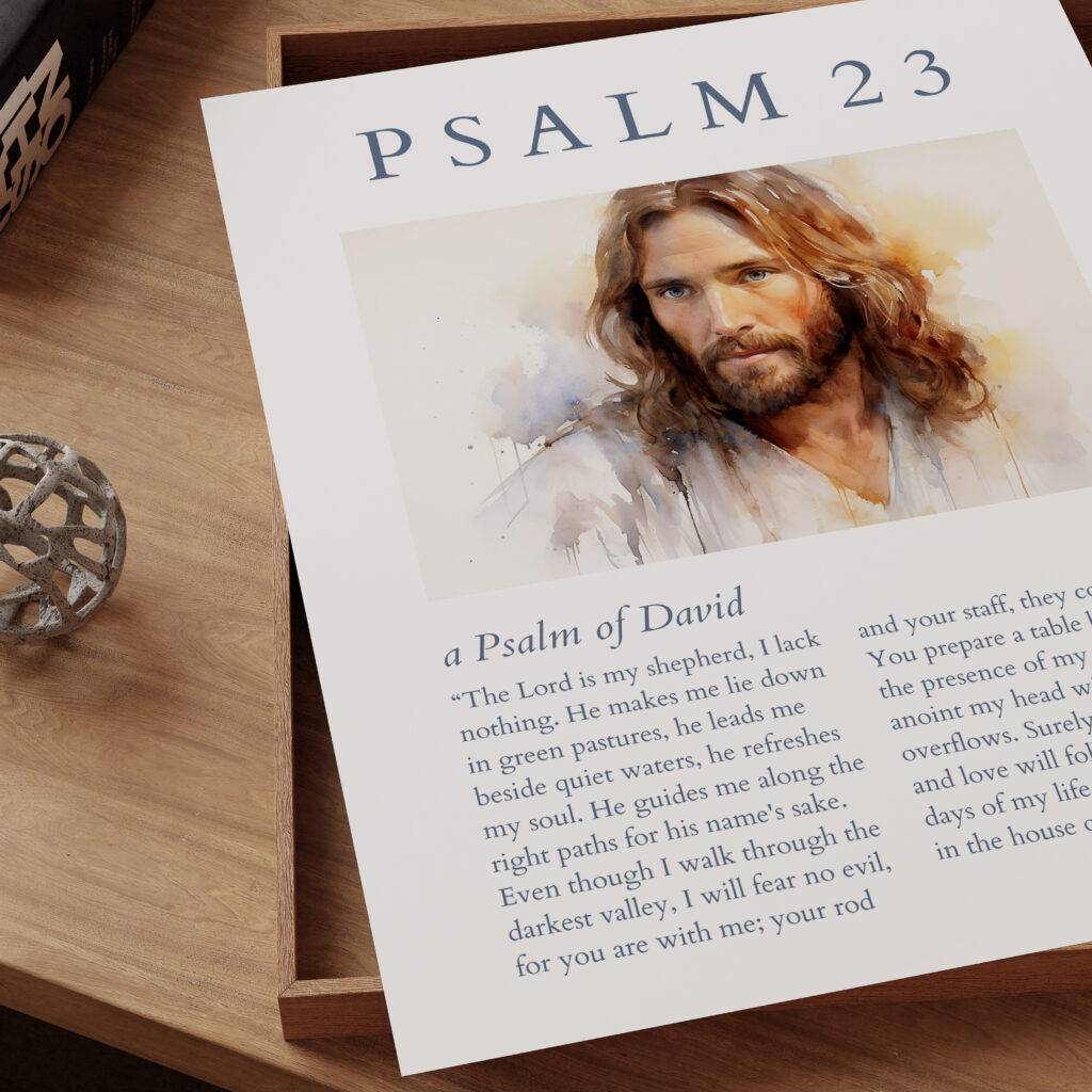 Psalm 23 Wall Art
