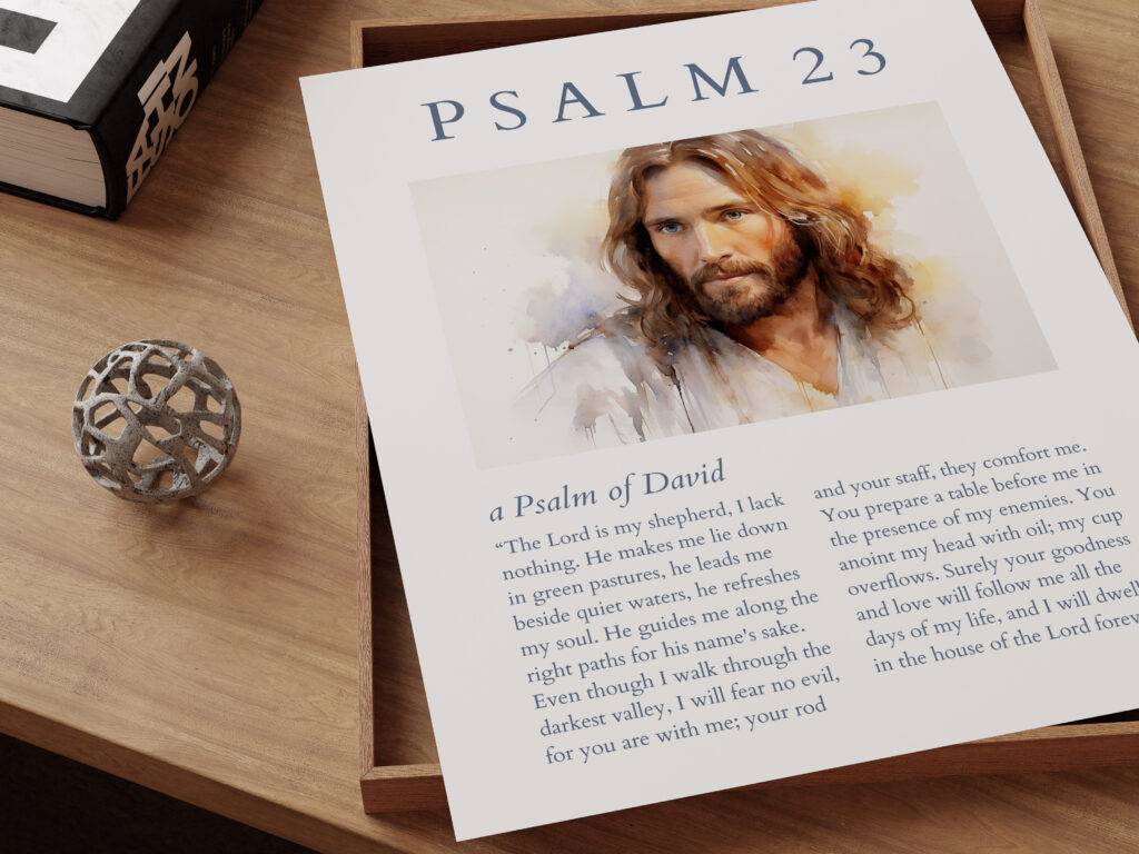Psalm 23 Wall Art