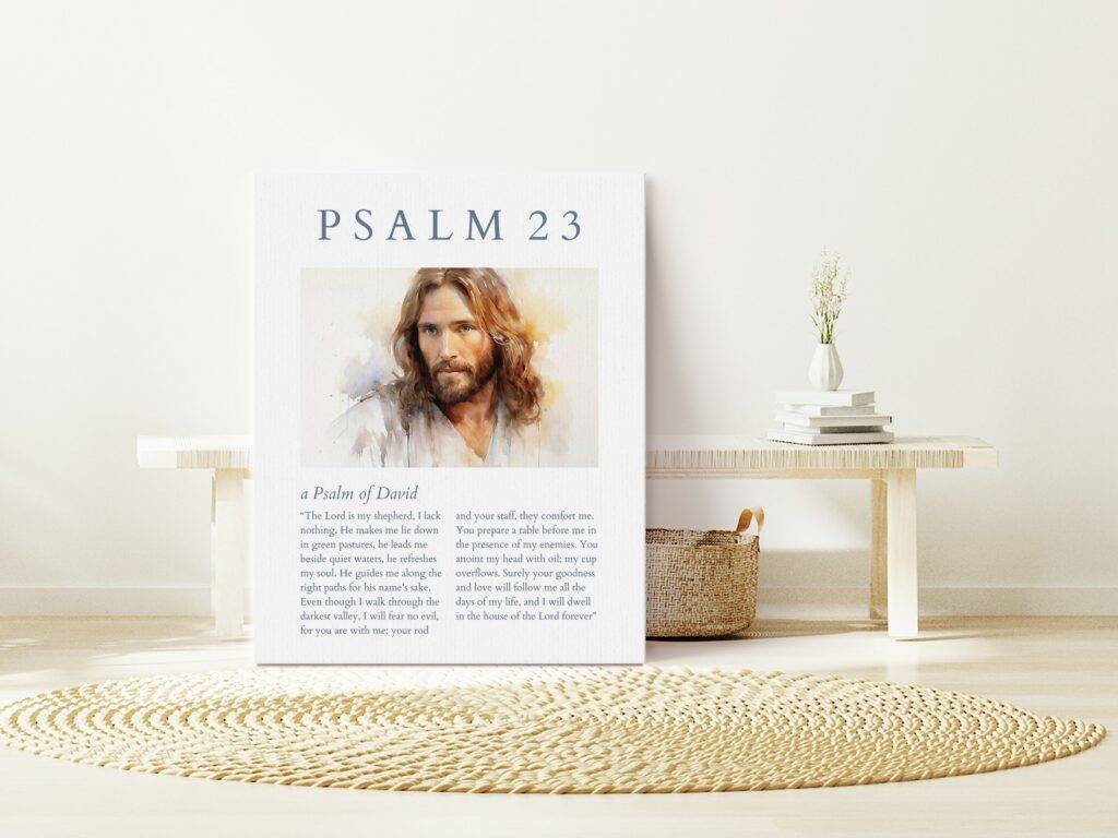 Psalm 23 Wall Art - Image 2
