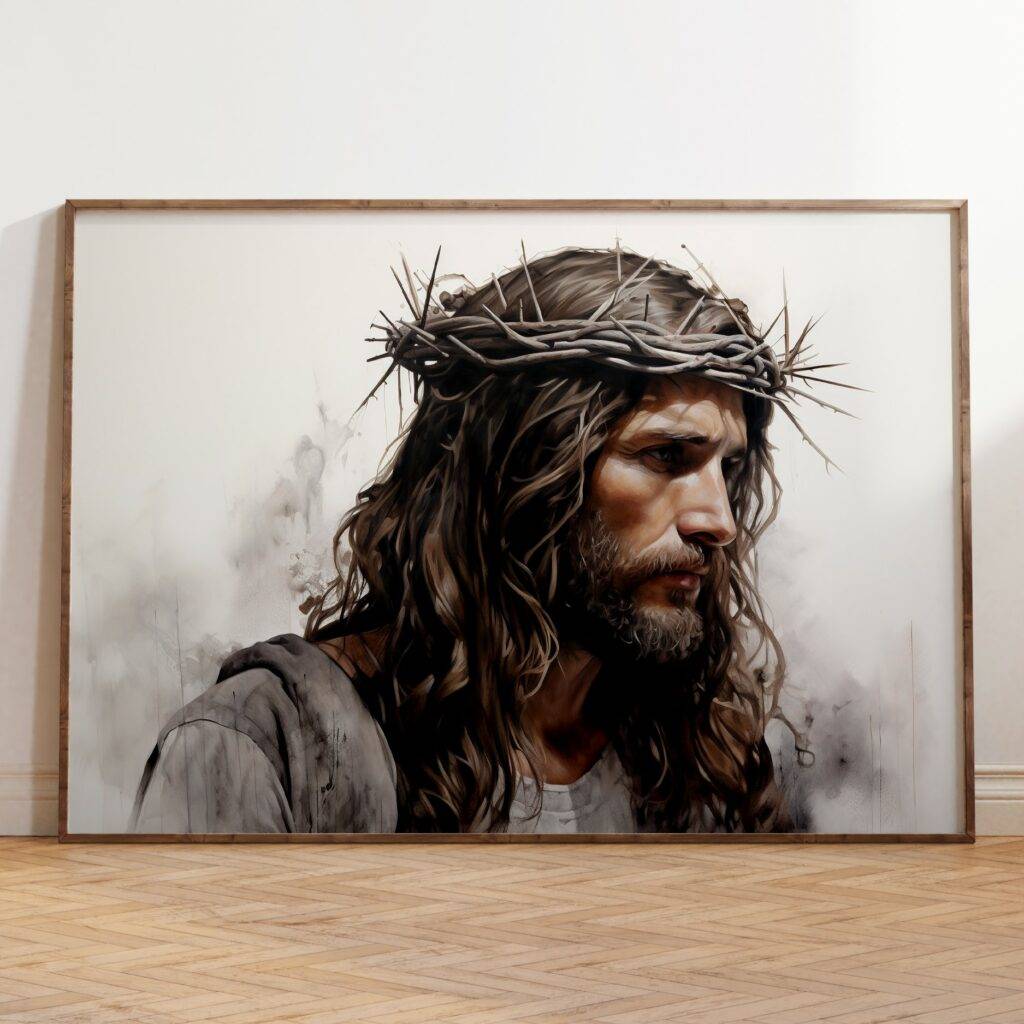Jesus Crown of Thorns Wall Art