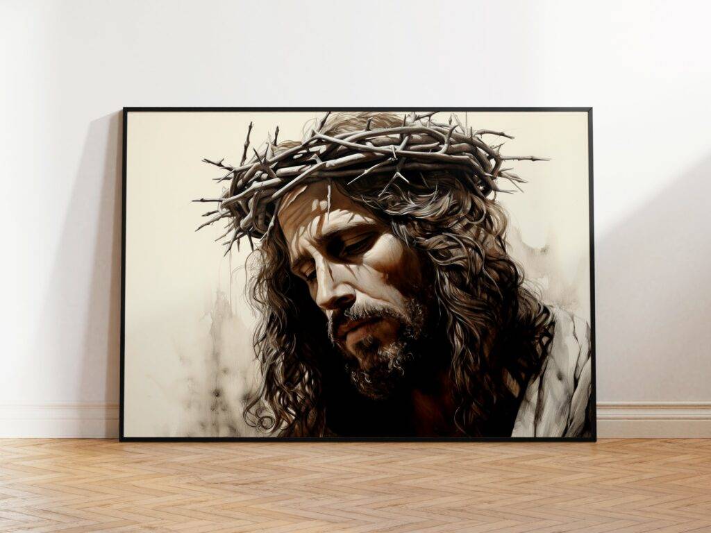 Jesus Crown of Thorns Wall Art