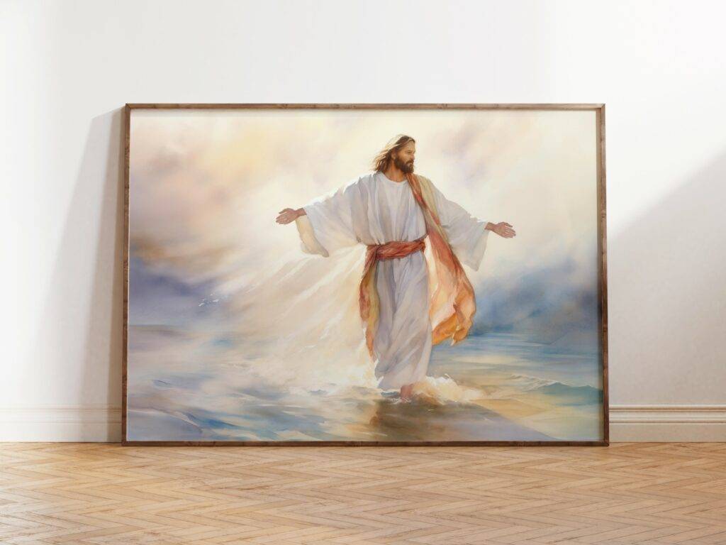 Jesus Christ Wall Art - Set of Four - Image 2