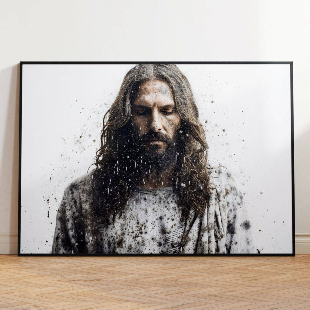 Jesus Christ Wall Art Portrait