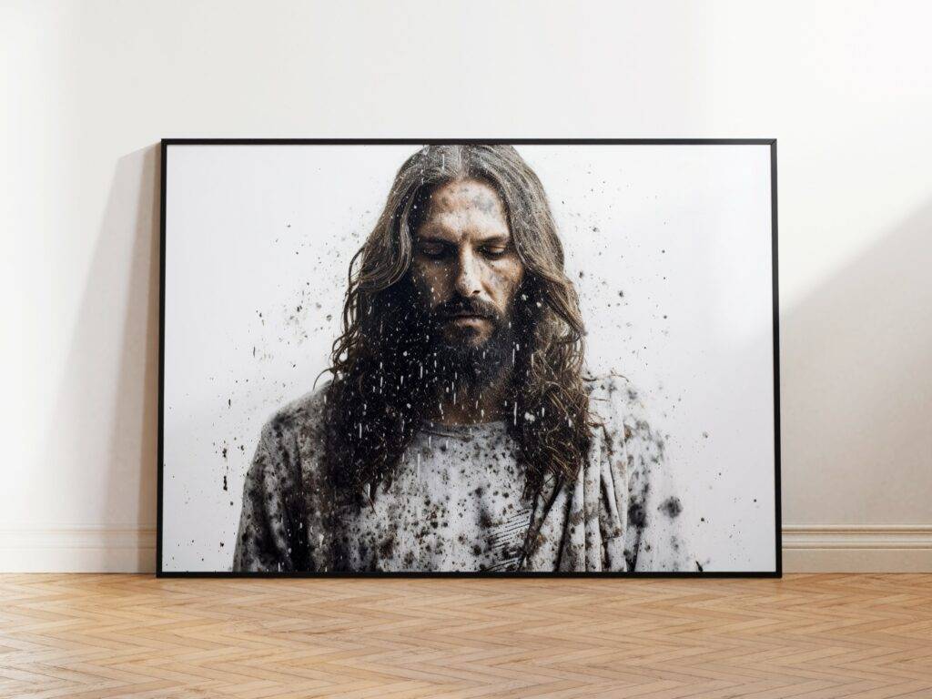 Jesus Christ Wall Art Portrait