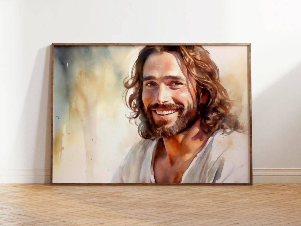 Jesus Christ Wall Art Portrait