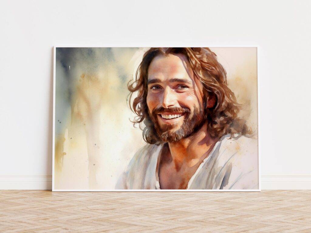 Jesus Christ Wall Art Portrait - Image 2