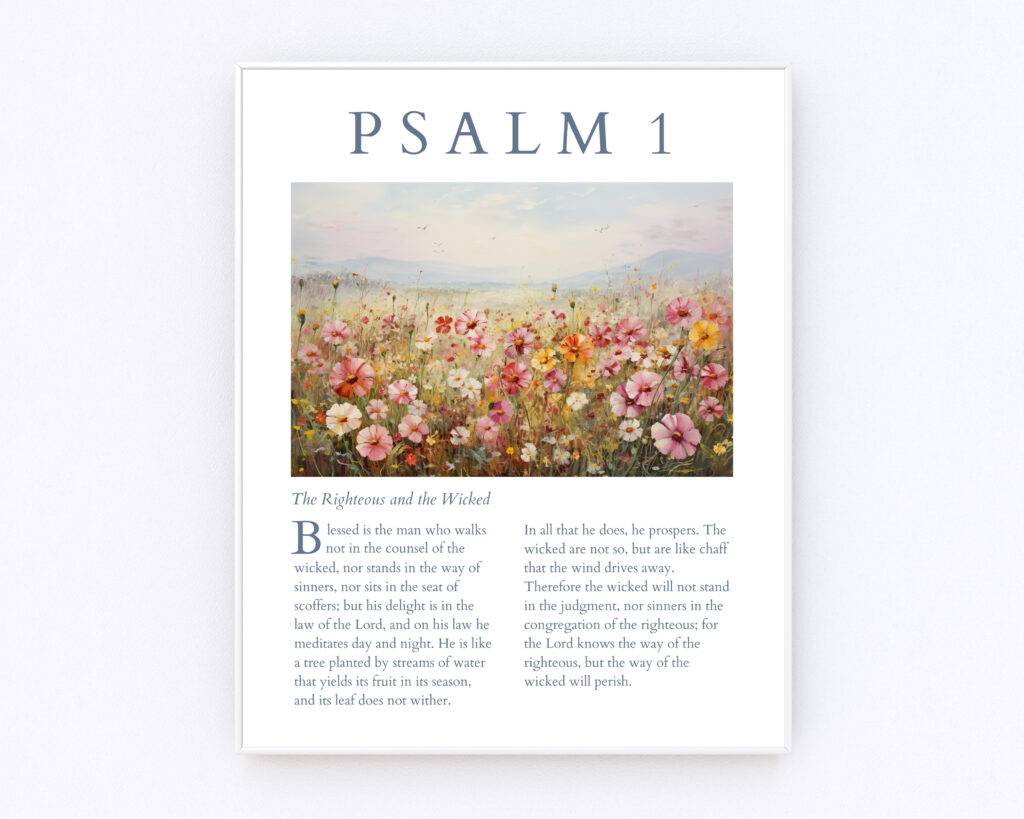 Psalm 1 Wall Art - Image 4