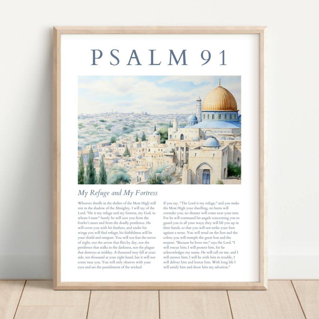 Psalm 91 Wall Art