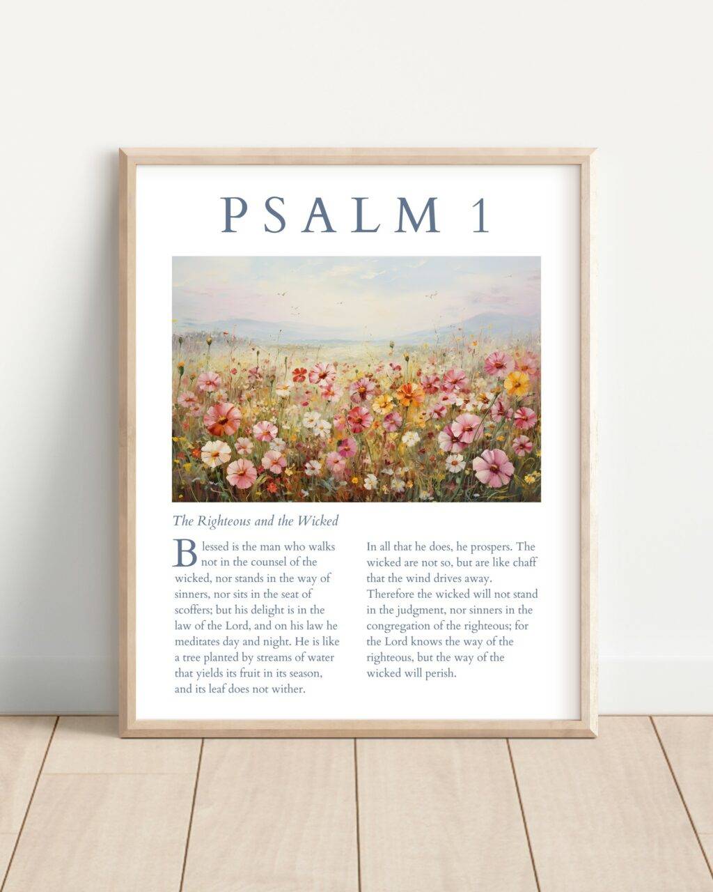 Psalm 1 Wall Art