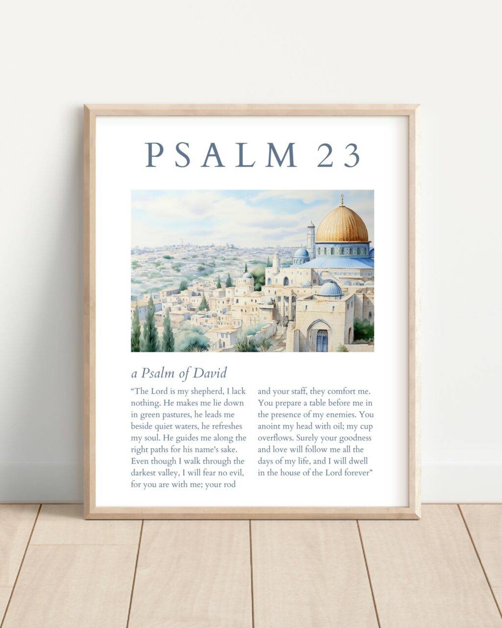 Psalm 23 Wall Art