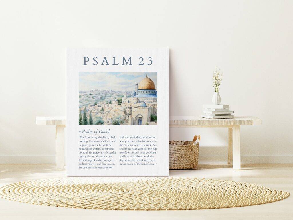 Psalm 23 Wall Art - Image 2