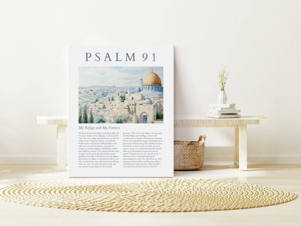 Psalm 91 Wall Art - Image 2