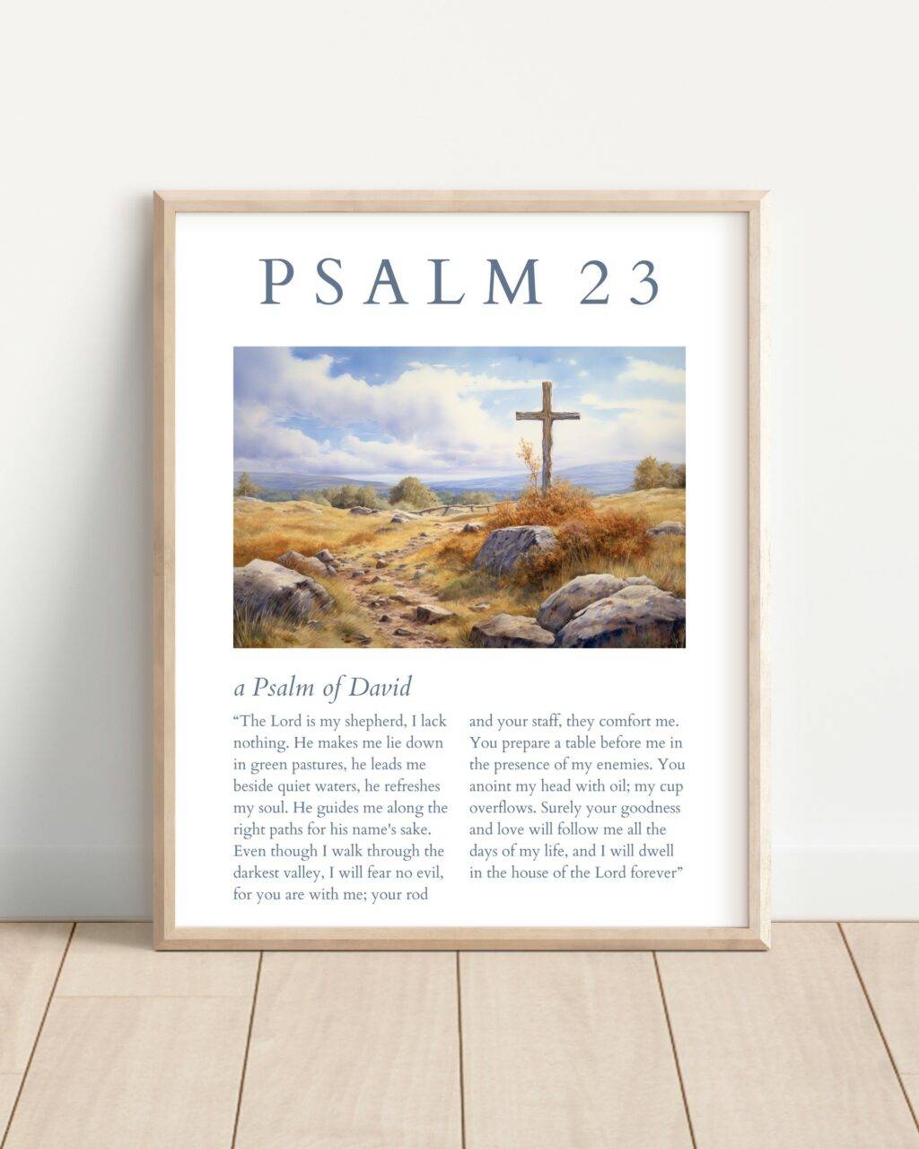 Psalm 23 Wall Art