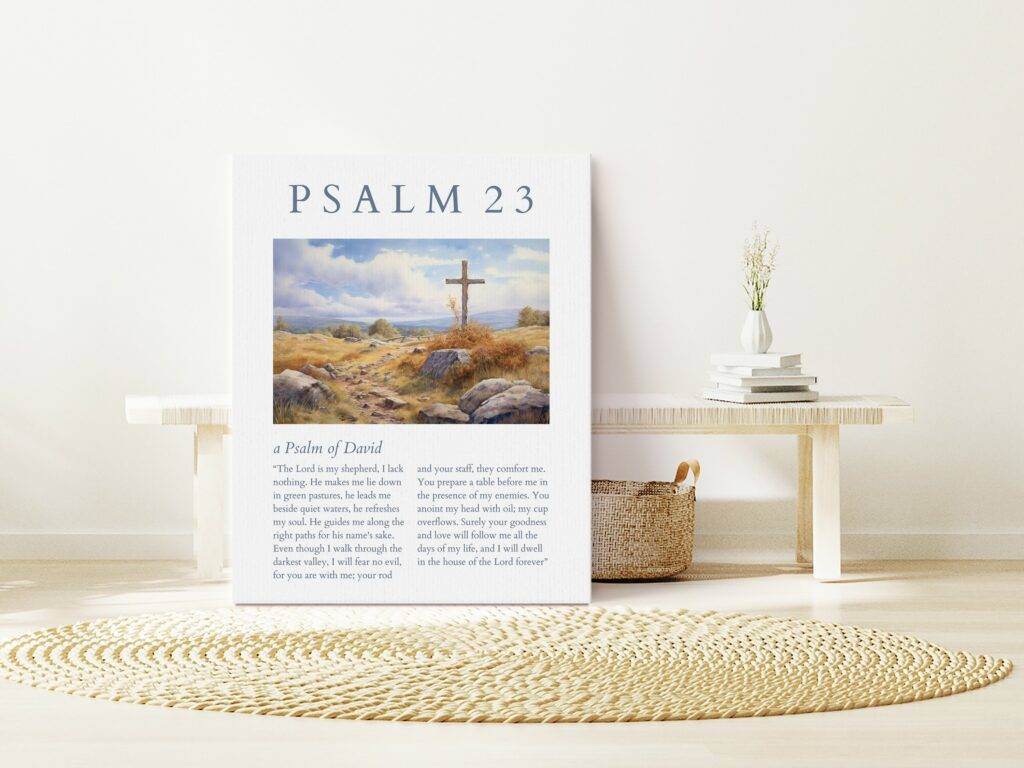 Psalm 23 Wall Art - Image 3