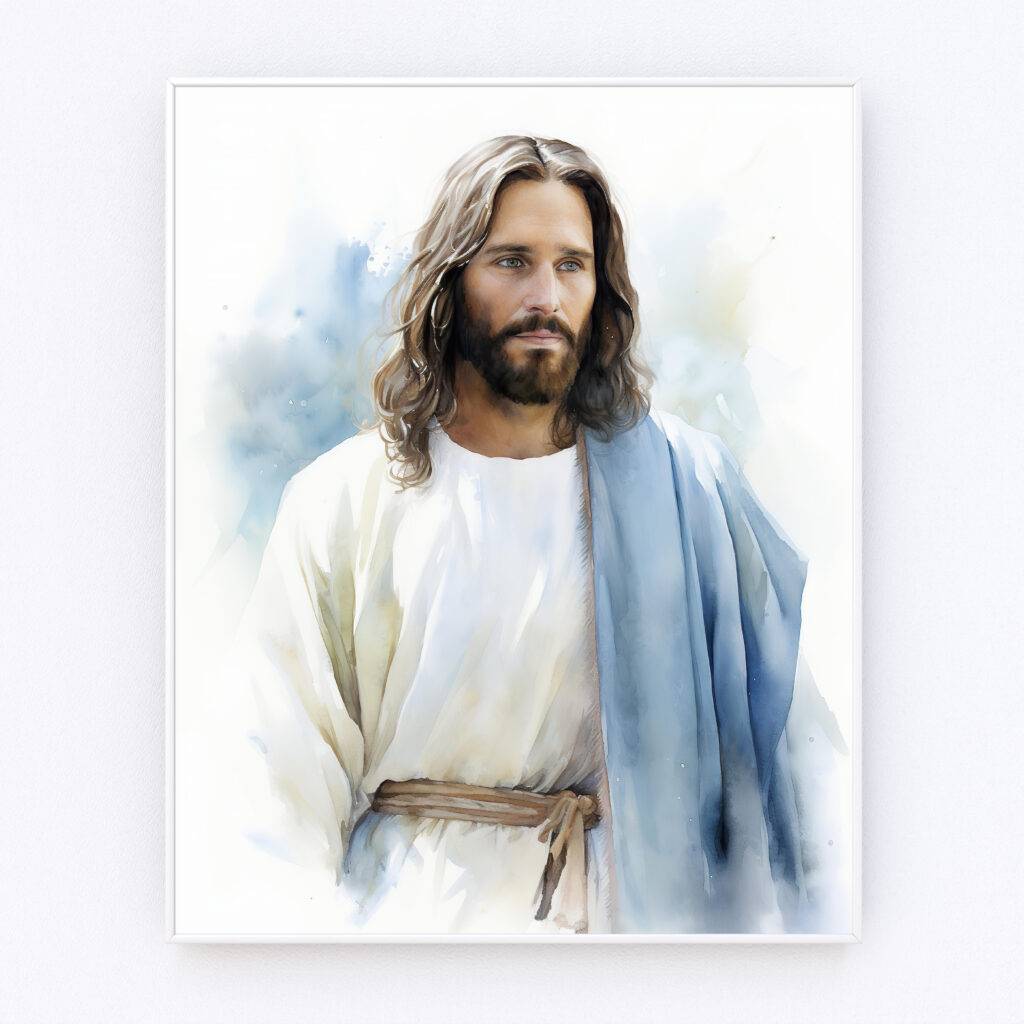 Jesus Christ Wall Art Portrait