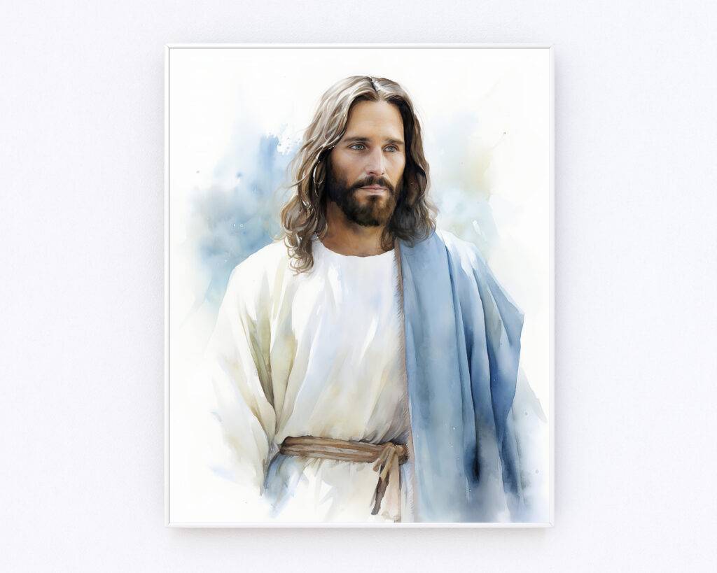Jesus Christ Wall Art Portrait