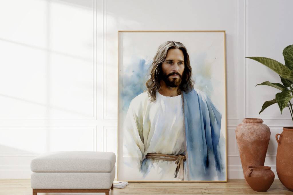 Jesus Christ Wall Art Portrait - Image 2