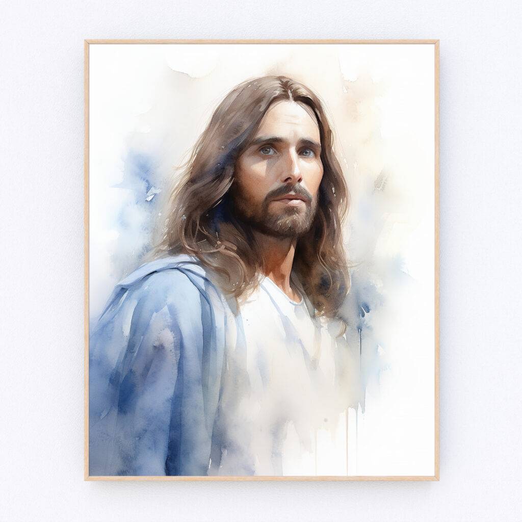 Jesus Christ Wall Art Portrait