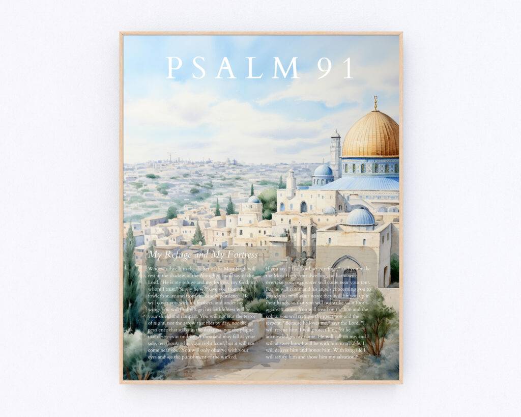 Psalm 91 Wall Art - Image 5