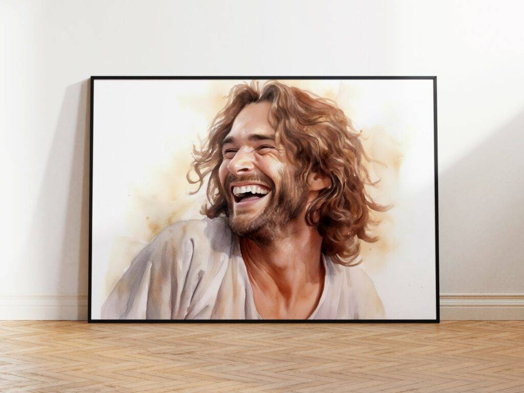 Jesus Christ Wall Art Portrait - Image 3
