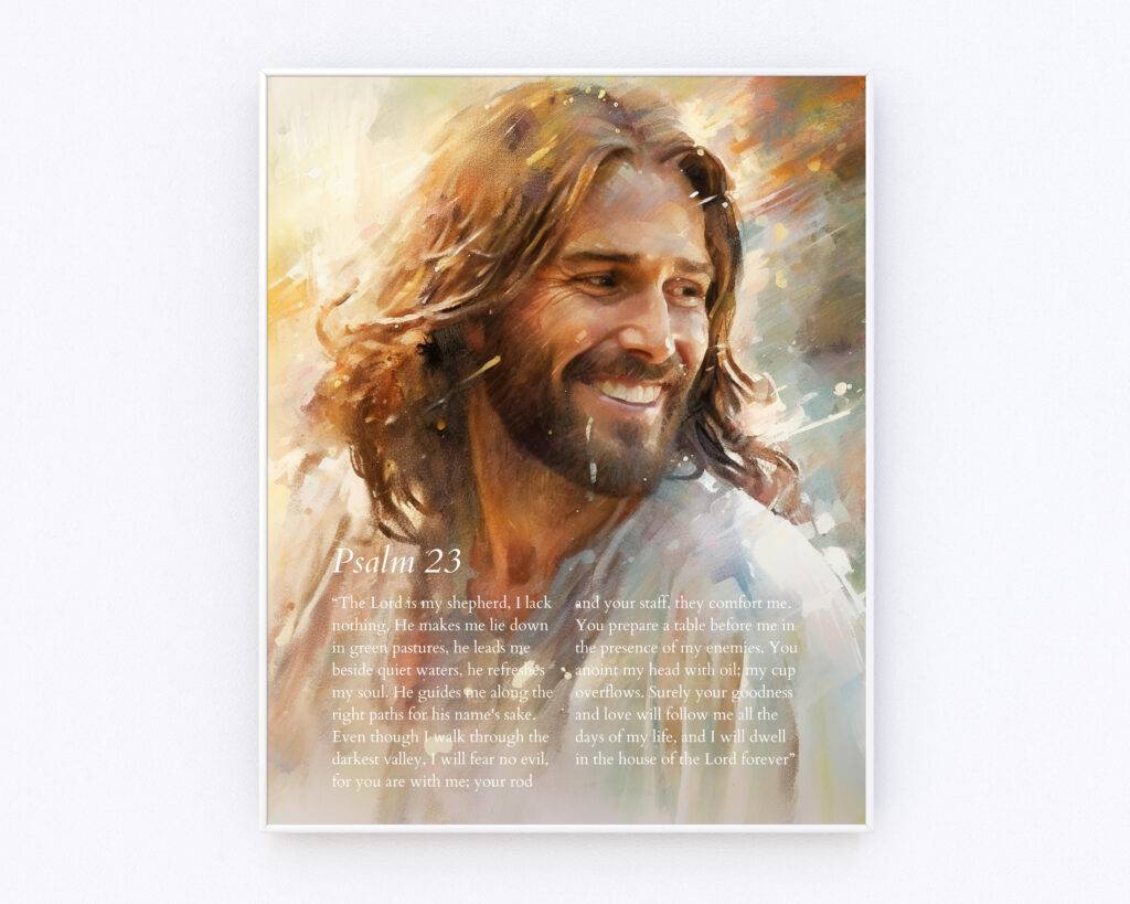 Psalm 23 Wall Art - Image 4