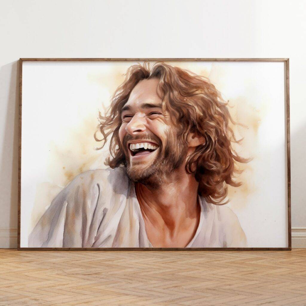 Jesus Christ Wall Art Portrait