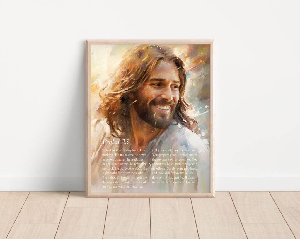 Psalm 23 Wall Art - Image 3