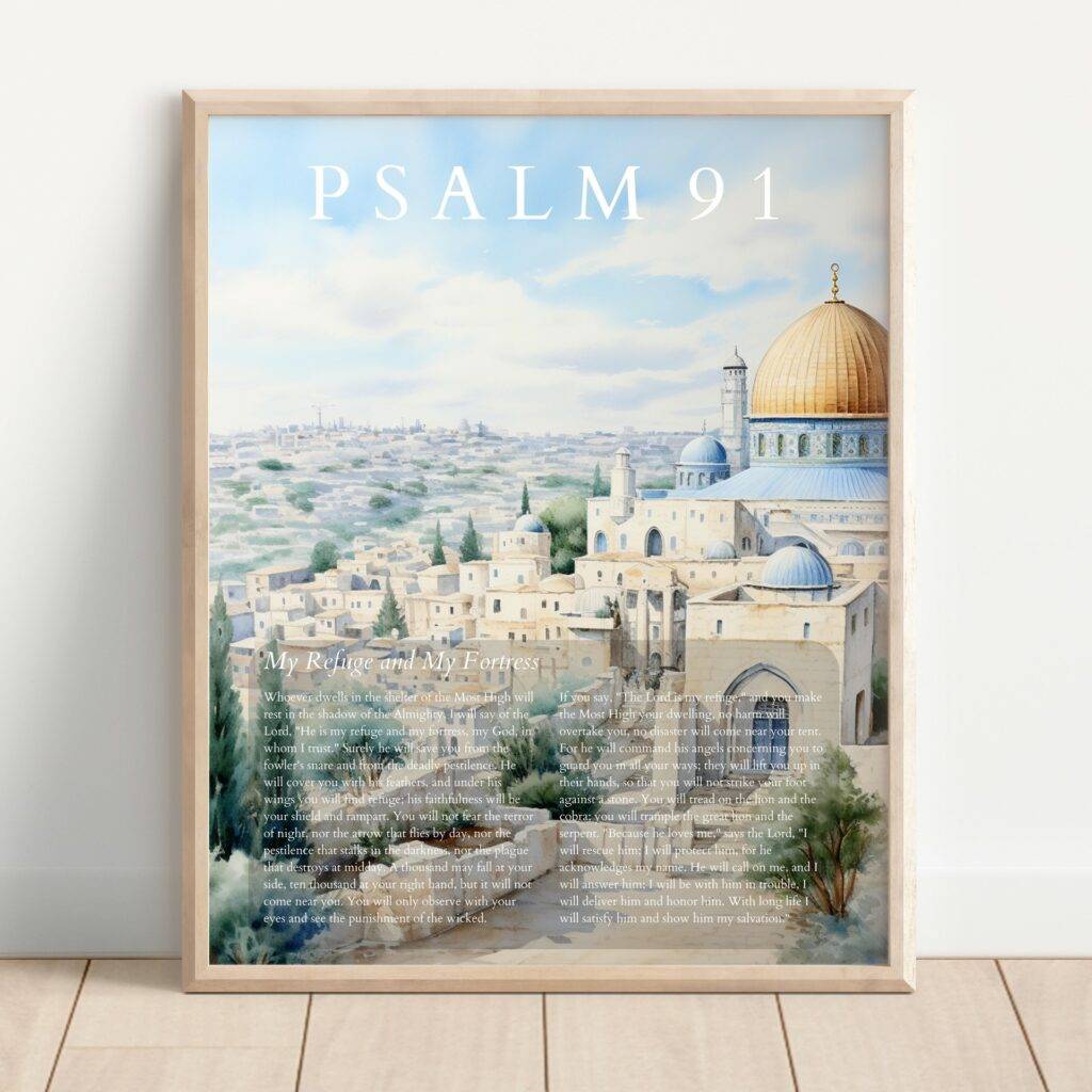 Psalm 91 Wall Art