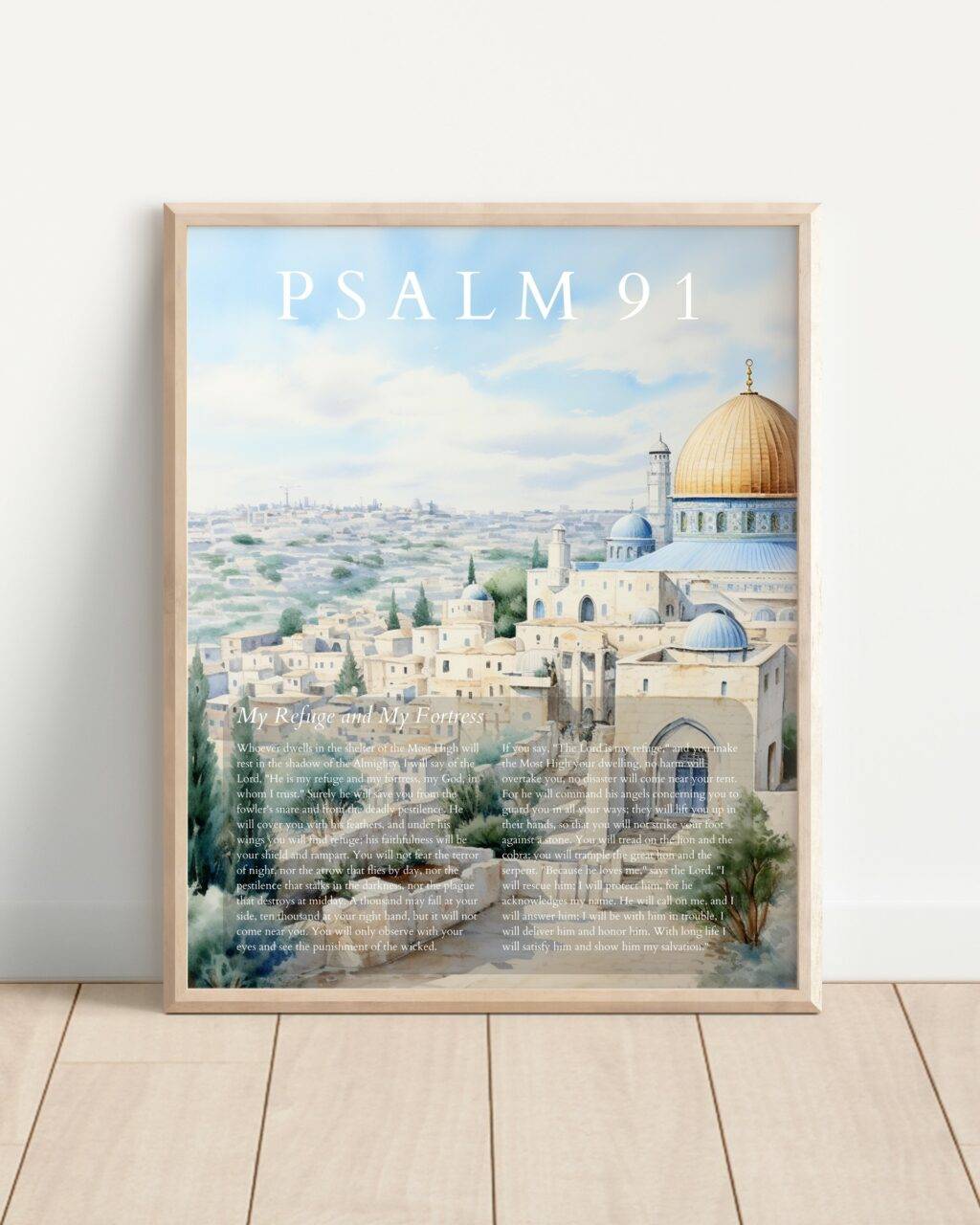 Psalm 91 Wall Art