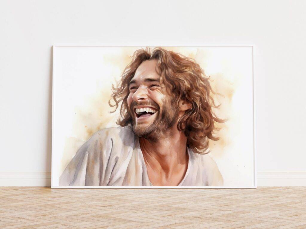 Jesus Christ Wall Art Portrait - Image 2