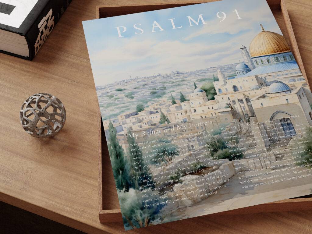 Psalm 91 Wall Art - Image 2