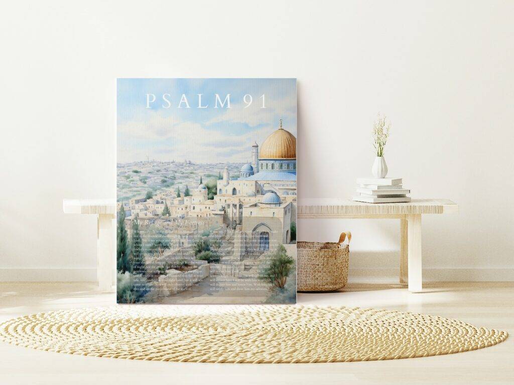 Psalm 91 Wall Art - Image 3