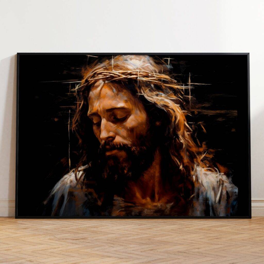 Jesus Crown of Thorns Wall Art