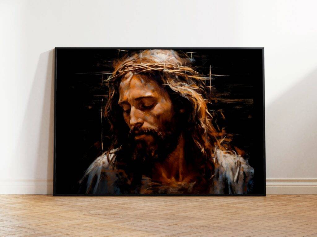 Jesus Crown of Thorns Wall Art