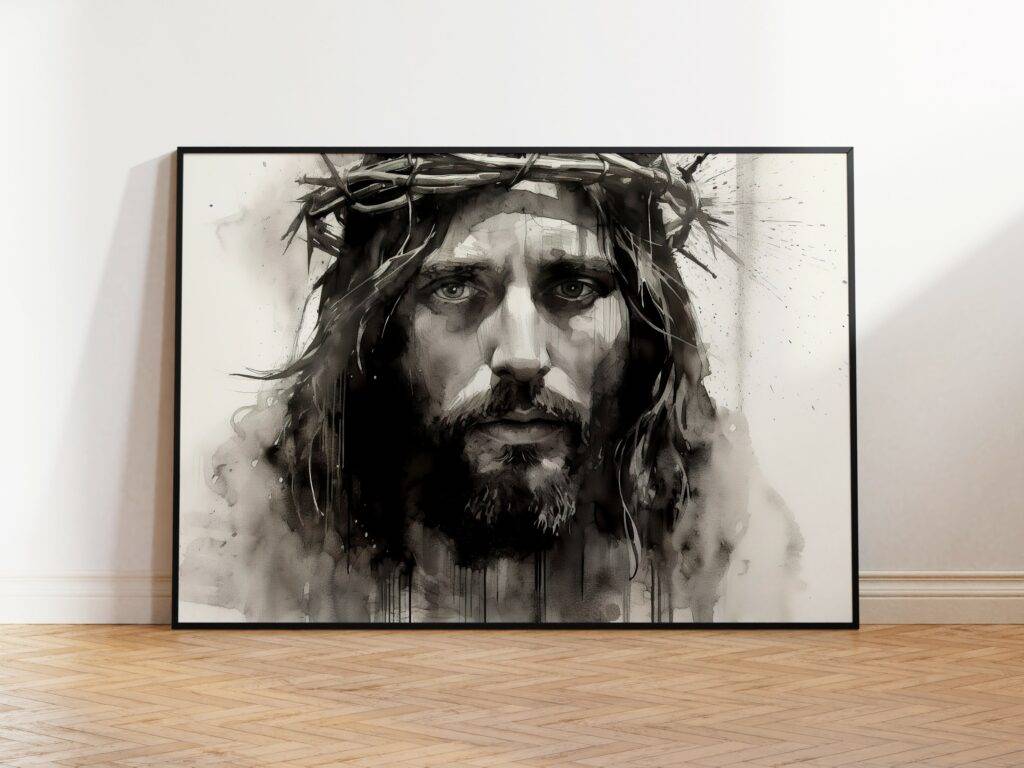 Jesus Crown of Thorns Wall Art - Image 2