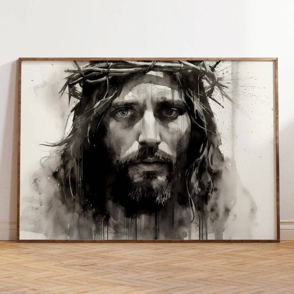 Jesus Crown of Thorns Wall Art