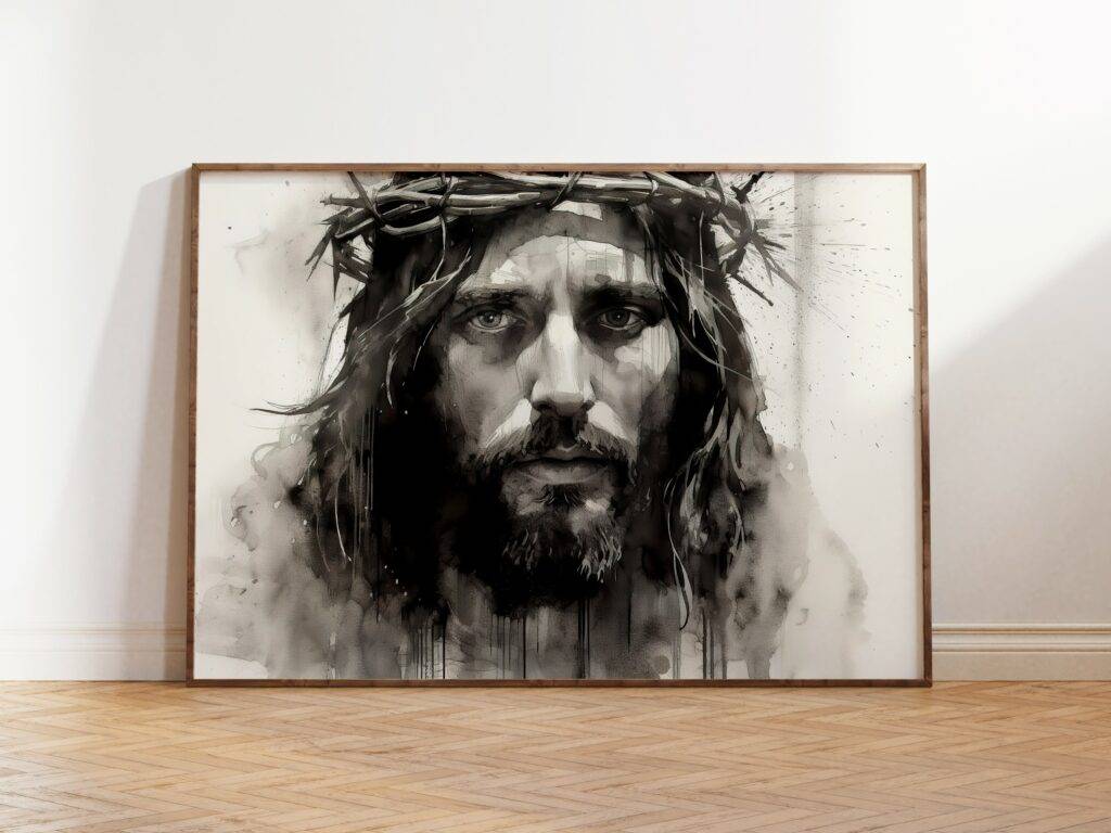 Jesus Crown of Thorns Wall Art