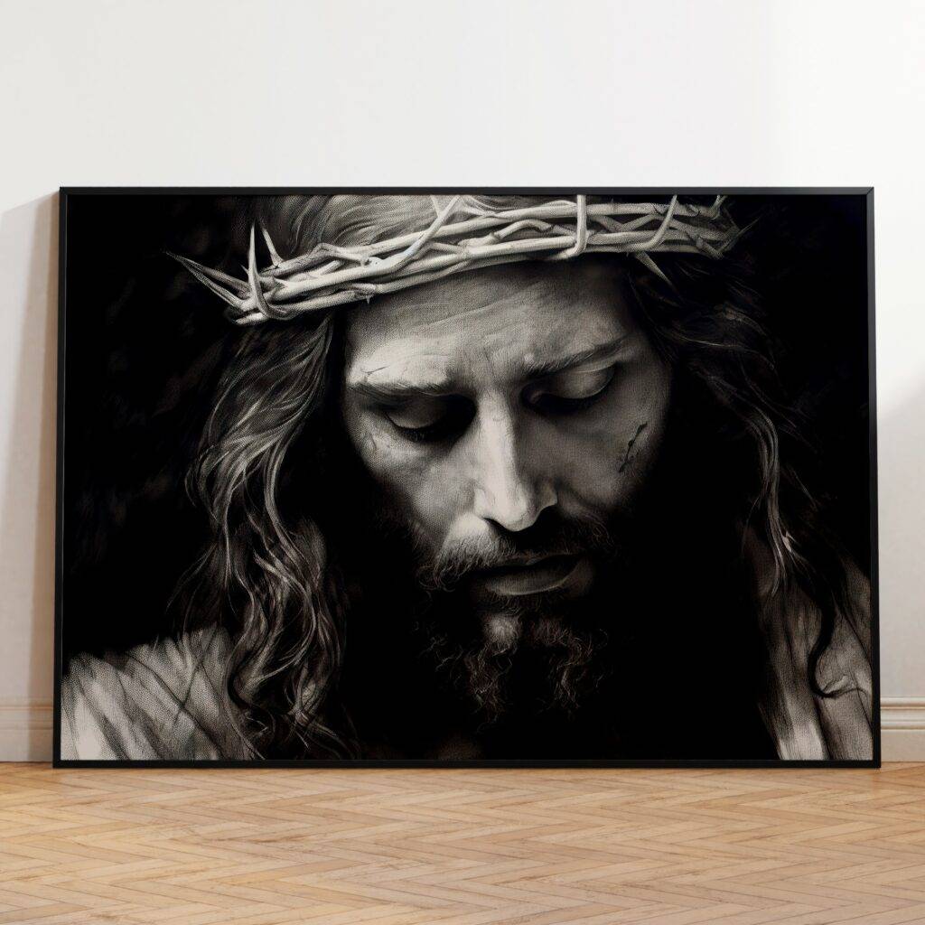 Jesus Crown of Thorns Wall Art