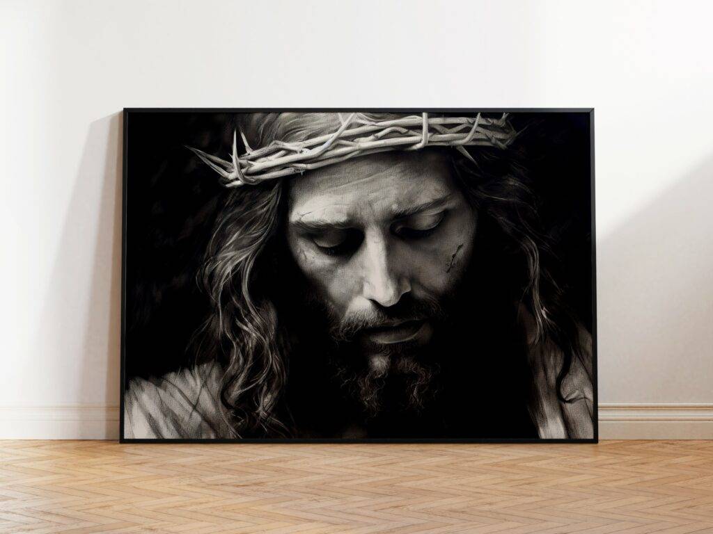 Jesus Crown of Thorns Wall Art