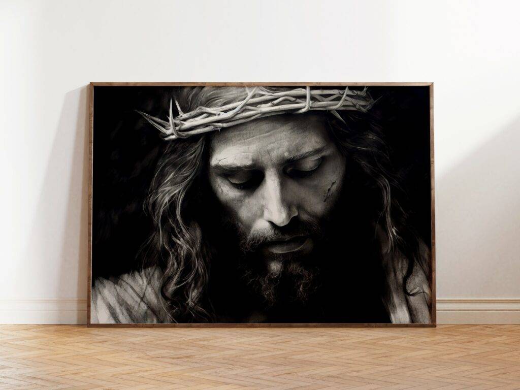 Jesus Crown of Thorns Wall Art - Image 2
