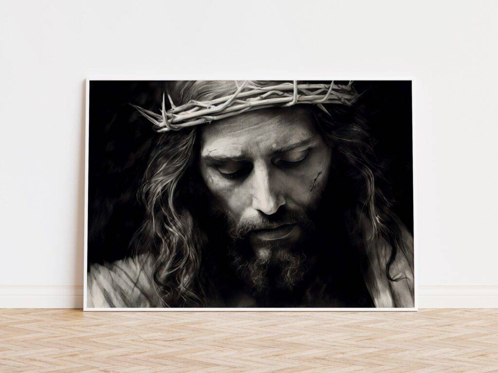 Jesus Crown of Thorns Wall Art - Image 3